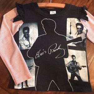 Claude girls Elvis Presley top